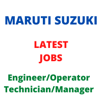 Mechanical Diploma job in Maruti suzuki