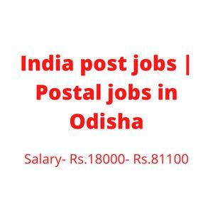 India post jobs