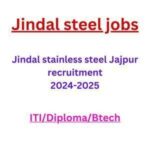 Jindal steel jobs